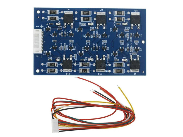 2.7V/16V LTO 6S Balance Board Balance Circuit Lithium Titanate Protection Ultra-farad Capacitor Protection Board Module