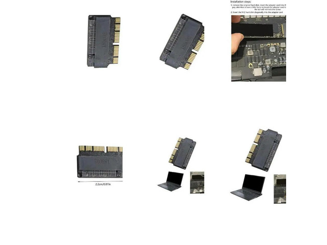 M.2 NVME M-Key SSD Adapter Converter Card for Air 2013-2017 SSD Accessories