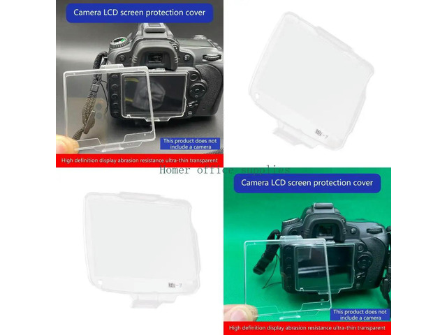 DSLR Camera Screen Protector Covers Hard LCD Screen Protective Covers for D80