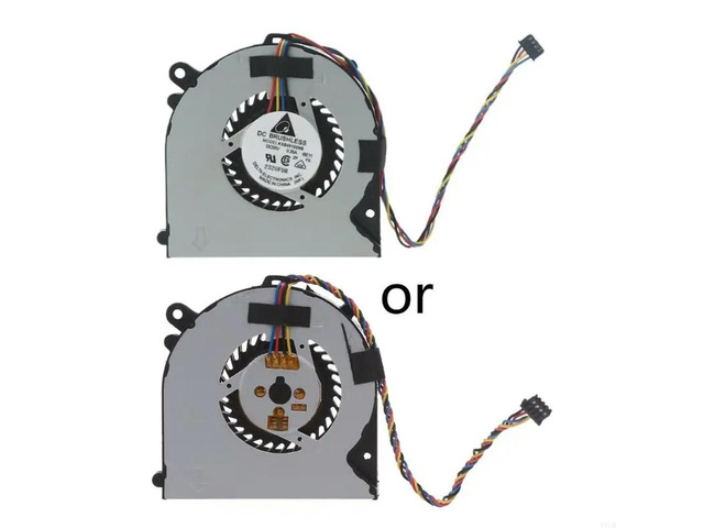 Notebook Cooler Fan Mechanical Laptop Radiator for 260 G1 G2 DM PC KSB0505HA-C 5V 0.368A 4 pin CPU Cooling Fan