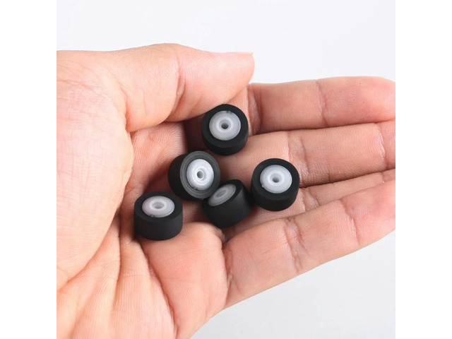 Set Of 5 Rubber Pressure Pinch Rollers Pressure Cassette Belt Pulley Set For Tape Recorders Auditory Equipment Spares