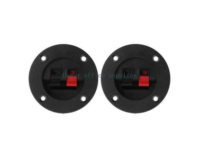 Speaker Plate Push Release Connector Terminal Strips Block 2 Position 4 Way