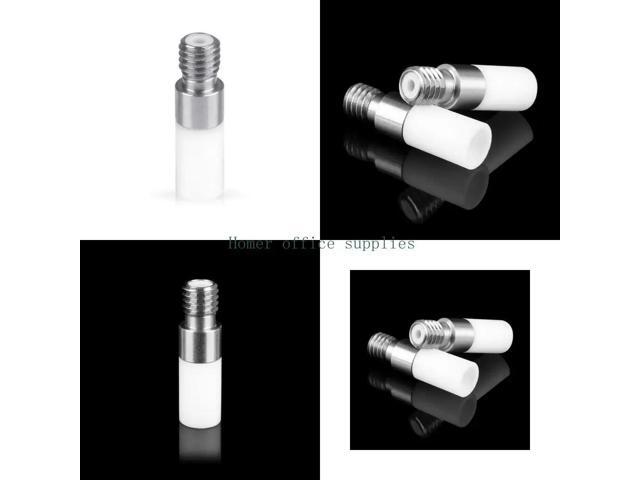 Stainless Steel and PTFE Throat Tube 2 in 1 Hotend Extrusion Copper Throat PTFE Dual Nozzle for 3D Printer