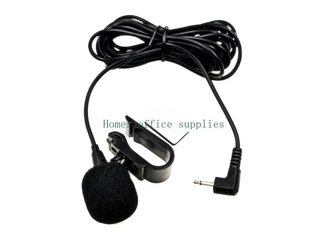 2.5mm/3.5mm Microphone Assembly Mic for Car Vehicle Head Unit Stereo Radio GPS