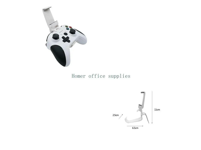 Foldable Controller Mobile Phone Holder Cell Phone Clamp Clip for One Gamepad Controllers Accessories