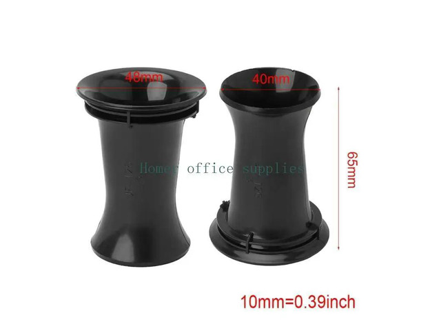 2PCS Speaker Port Tube Bass for Reflex Vent Ventilation Connector 3-5' 42x65mm S