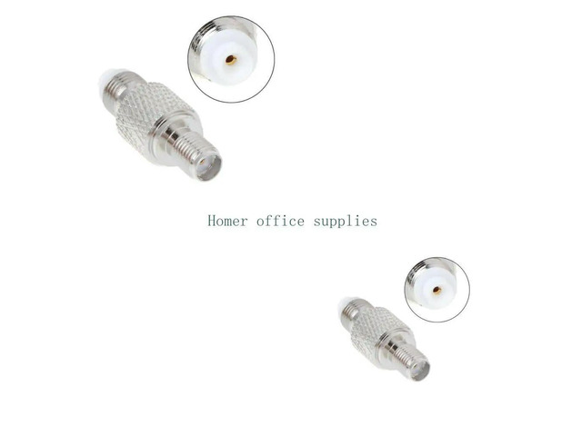 Both Female SMA To FME Jack Plug RF Connector Straight FME Coaxial Cable Adapter
