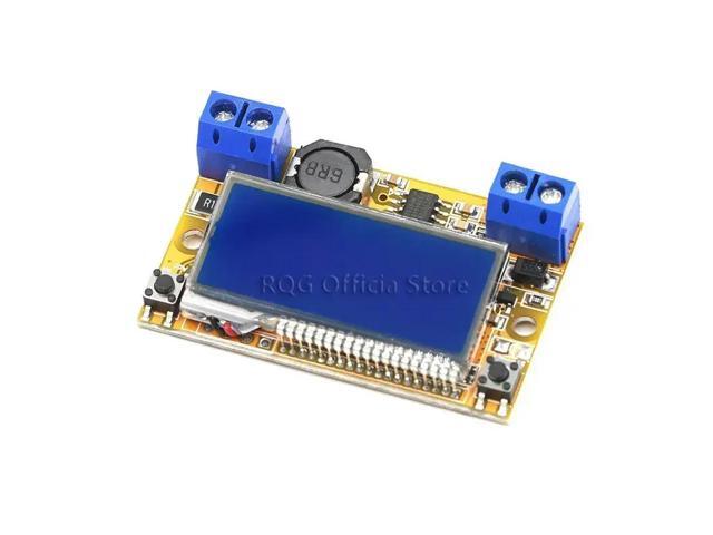 Dual Display DC-DC 5-23V To 0-16.5V 3A Max Step Down Power Supply Buck Converter Adjustable LCD Step-down Voltage Regulator