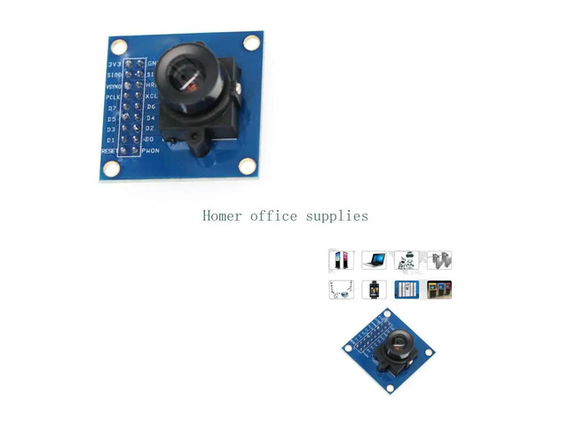 OV7670 300KP VGA Camera Module Lens Asembly for STM32 Driving Single Chip Microcomputer Development Board