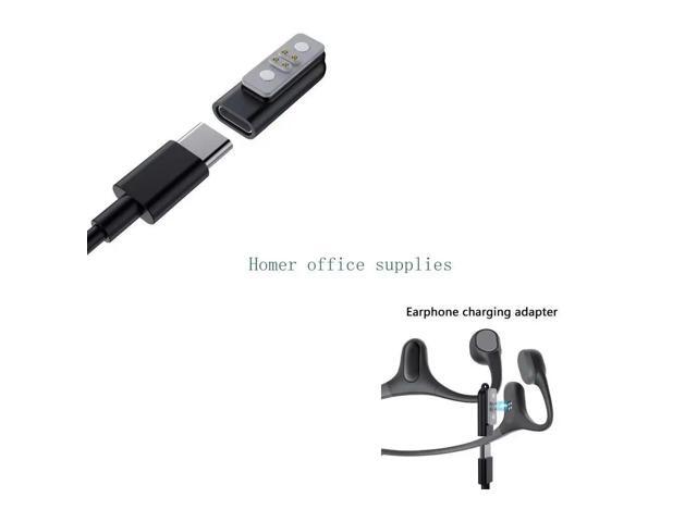 Ergonomic Charging Dock Prevents Port Wear for Run Earphone