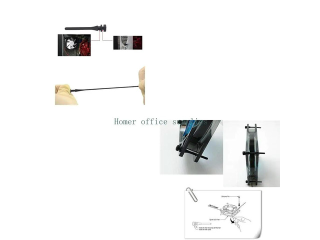 20PCS PC for Case Fan Soft Rubber Anti Noise Reducing Vibration Screws Fan Screws for PC for Case Fan CPU Fan