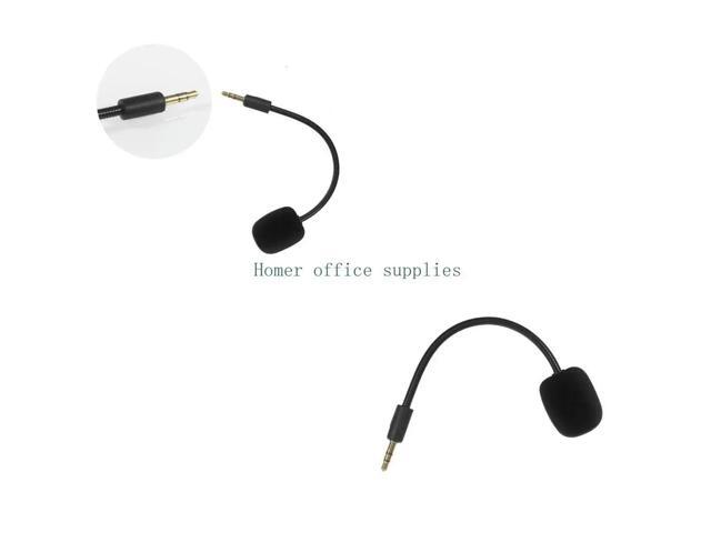 Professional Grade Gaming Headset Mic Replacement for Maxwell Headphone Mics Bendable Boom Unleash Your Gaming Potential