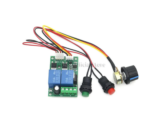 DC 6V 12V 24V PWM DC motor speed controller forward and reverse switch Linear actuator motor controller adjustable Speed Control