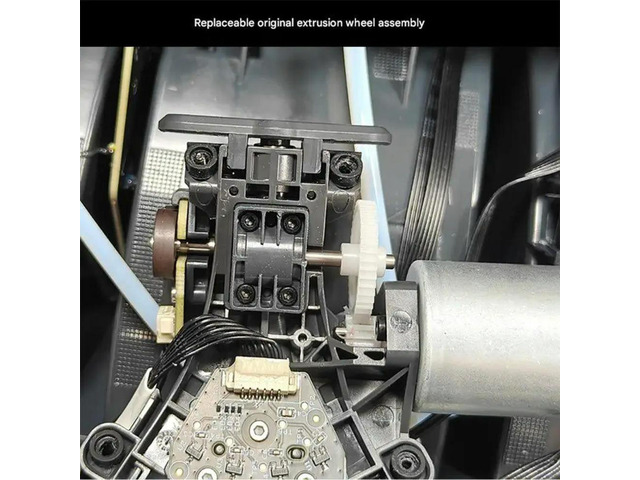 Upgrade Hardened Steel Extruder Gear for X1/P1 Helical Gear Integrated Shaft Extruder Gear for X1/P1 3D Printer Accessories
