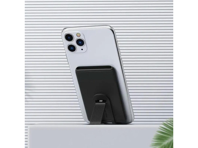 Phone Card Holder, Silicone Phone Wallet with Stand on Credit Card Holder