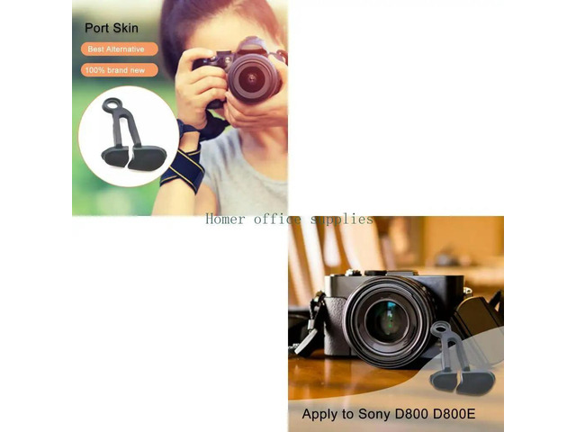 for D800 D800E DSLR Camera Shutter Cable Rubber Top Cover Rubber Lid Door Top Cover Camera Replacement