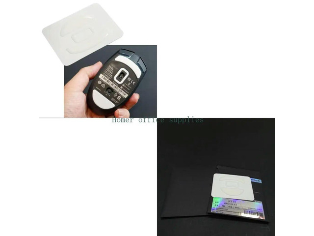 1 Pack Esports Tiger Gaming ICE Version Mouse Skates Mouse Feet for OROCHI V2 Mouse White Glides Curve Edge