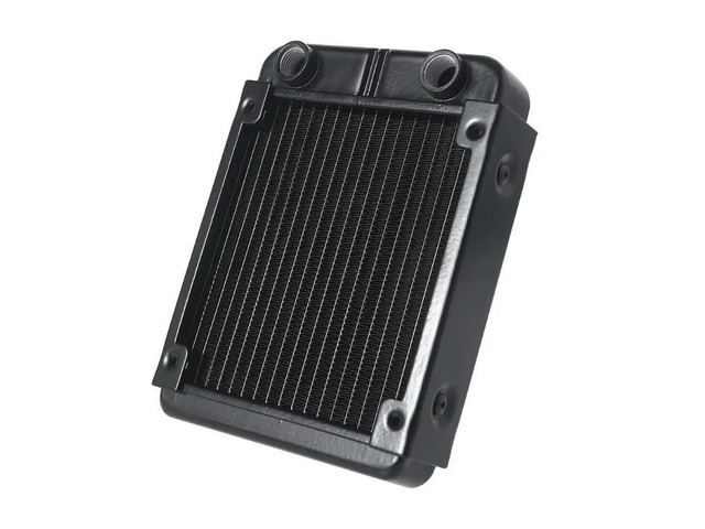 Aluminum Radiator CPU Water Cooling Heat Exchanger with 1/4 inch Thread 18 Tubes