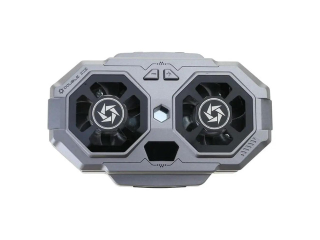 Phone Semiconductor Back Clip Double Fast Cooling Fan Tablet Back Clip Game Coolers for Live Broadcast Gaming