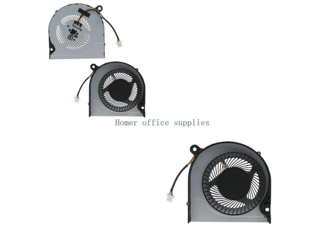 Laptop Cooler Fan 5V 0.5A 4 pin 4-wire CPU Cooling Fan Quiet Notebook Heatsink for Predator Helios 300 G3-57