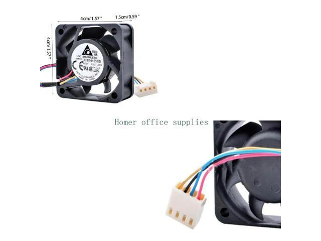 AFB0412SHB Fan 4015 40mm DC 12V 500-12000rpm Silent Mini Micro Quiet Computer Cpu Server Axial Cooling Fans Tachomet