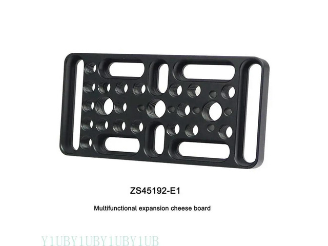 Camera Expansion Plate Universal l Video Switching Cheese Camera Easy Plate with 1/4 and 3/8 Screw Hole for DSLR Cam
