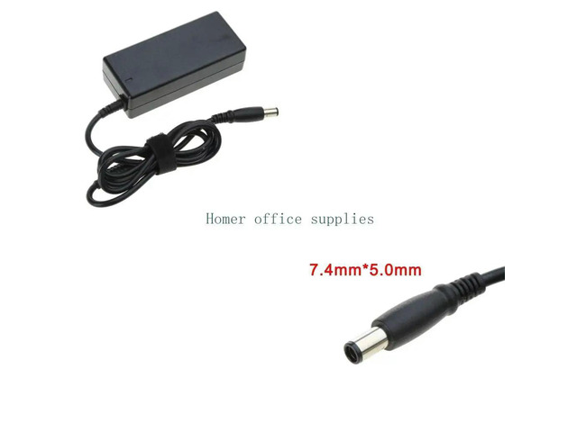 Laptop AC Power Adapter Batteries Chargers 65W 19.5V 3.34A 7.4x5.0mm with Pin