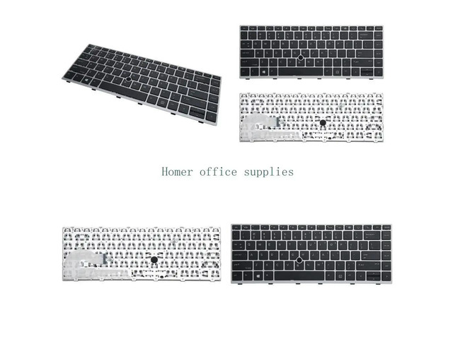 laptop Keyboards For EliteBook840 G5 846 G5 745 G5 US Standard English Keyboard Replacement Small Keypads