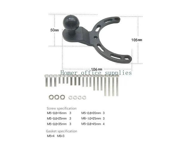 Universal Adjustable Motorcycle Gas for Tank Mount GPS Phone Camera Bracket Car Holder Mounting for for Motorbike