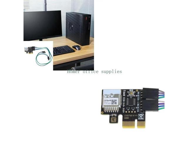 Computer Power Reset Switches Expansion PCIe Card APP Remote Control Computer Power Switches for Destop