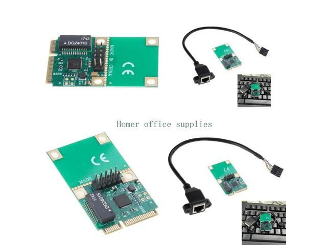 Card PCIE Card 1000Mbps Gigabit Ethernet RJ45 Adapter 1000base-T Ethernet Controller Cards