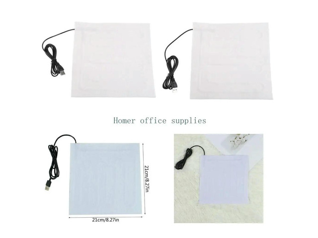 USB Electric Heating Pads Cloth 3 Gears for Neck, Back, Abdomen, Lumbar Heating Shoulder Relief Pain Warmer Heating Pad