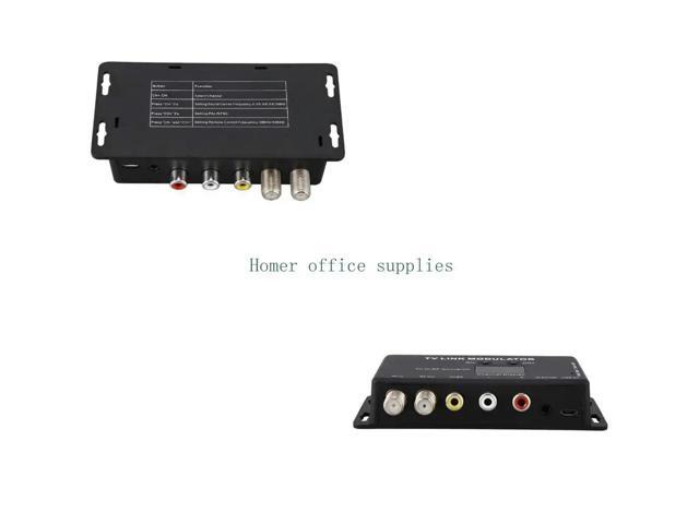 TM70 LINK Modulator Extender with Channel Display IR Extender Adapter Professional Converter IR Extender Channel Display