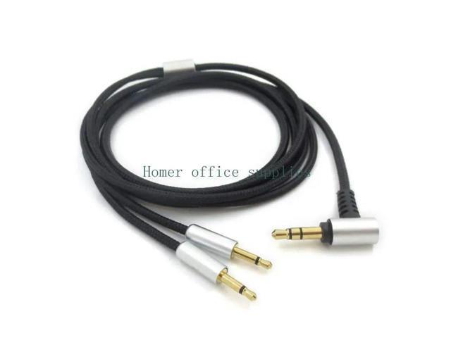 Noise Cancelling Headphones Cable 3 Plugs Detachable for HD202 HD477 HD497