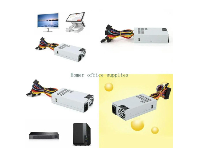220V Computer for Case Mini ATX Motherboard Small 1U Flex Power Supply Gaming PC Chassis for Case Power for Home Office