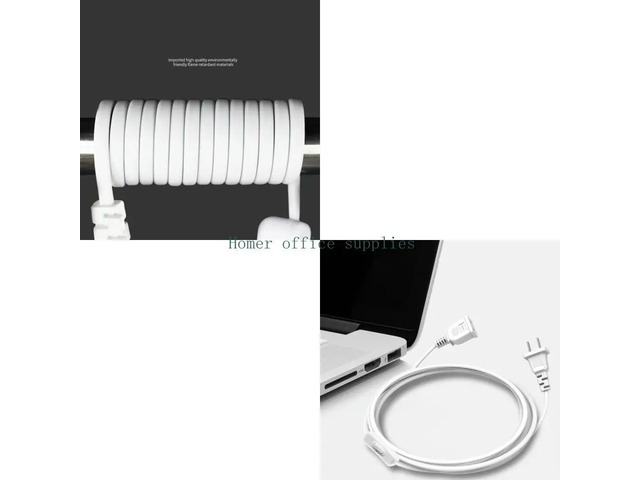 3Meter Multipurpose Power Cord with Switches Plastic Power Extension Cable Electronic Cord Supports 750W for Fans & LED