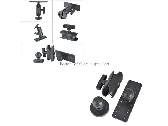 360 Degree Swivel Mount Marine Kayak Electronic Fish Finder Mount Fishfinder Plate Rotating Boat GPS Support Base Stand