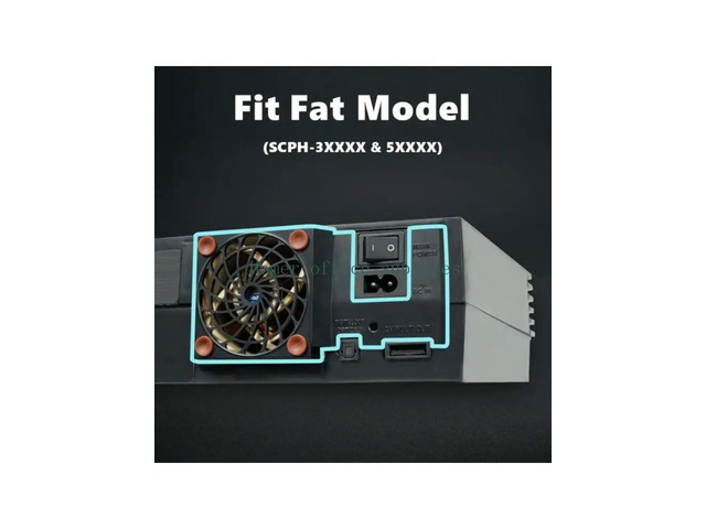 Cooling Fan and Bracket for Fat SCPH-3XXXX and SCPH-5XXXX Game Accessories