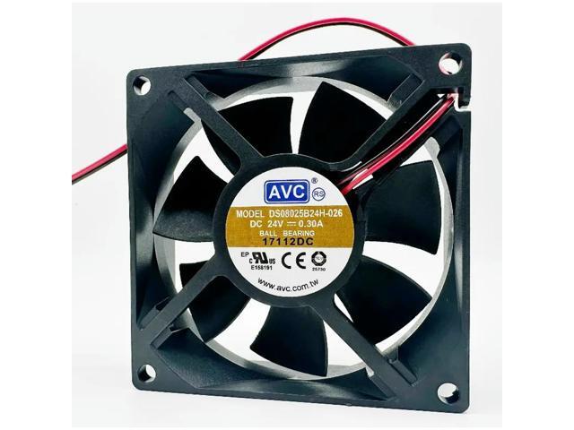 Cooler Fan for DS08025B24H 24V 0.40A 8CM Frequency Converter 8025 Cooling Fan 80*80*25MM