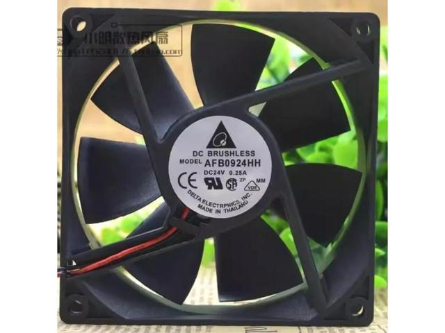 Cooler Fan for Delta AFB0924HH 24V 0.25A 9025 9CM 2-wire Inverter Cooling Fan 90*90*25MM