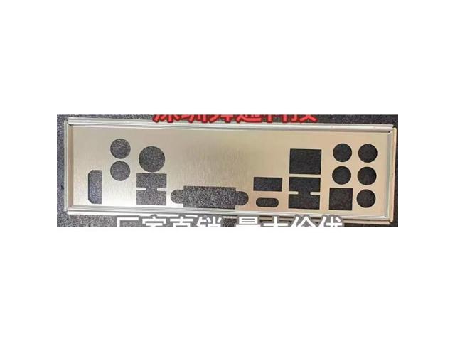 Baffle Bracket for Z390 Phantom Gaming SLI/ac Main Board Back Plate I/O IO Shield Blank Bezel