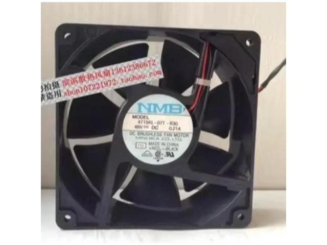 Fan for 4715KL-07T-B30 12CM 12038 48V 0.21A Cooling Fan 120*120*38MM