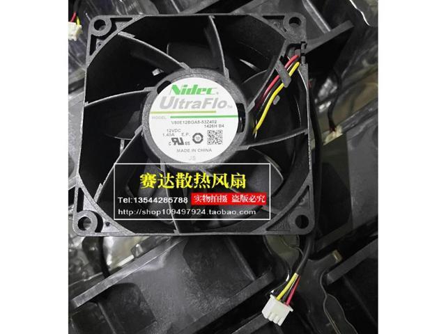 Cooler Fan for Nidec V80E12BGA5-53Z402 8038 12V 1.40A Cooling Fan 80*80*38MM