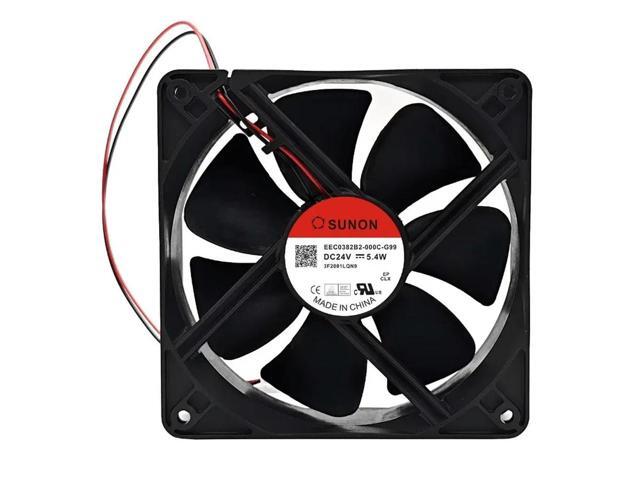 Fan for EEC0382B2-000C-G99 5.4W 24V Cooler Cooling Fan 12CM 120 * 120 * 38MM