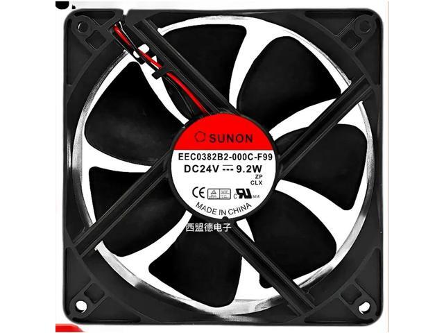 Fan for EECO382B2-000C-F99 24V 9.2W Cooling Fan 12CM 120 * 120 * 38MM