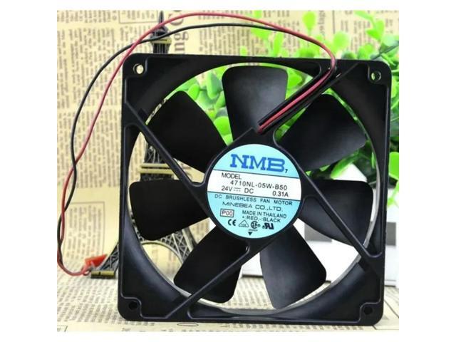 CPU Fan for 4710NL-05W-B50 Inverter Silent Fan 24V 0.31A 12CM 12025 120*120*25mm