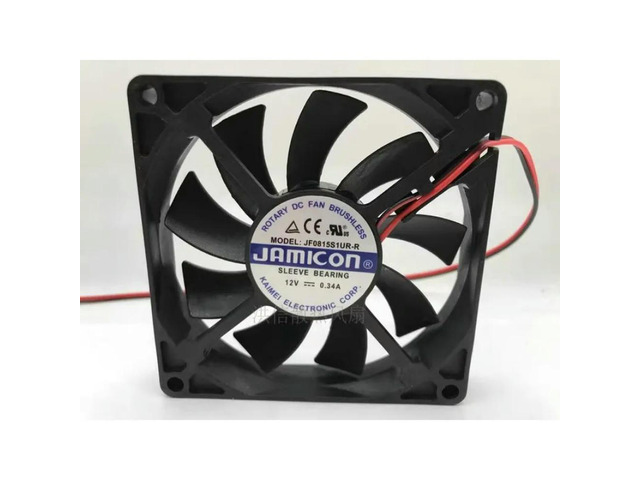 Cooler Fan for JAMICON JF0815S1UR-R DC12V 0.34A 8CM Cooling Fan 8015 80*80*15MM