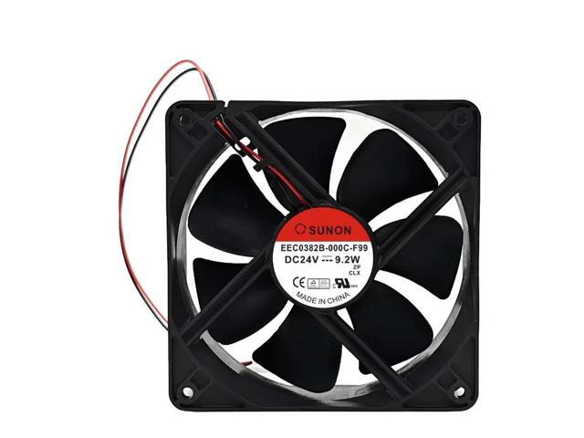 Cooler Fan for EEC0382B-000C-F99 9.2W 24V High Air Volume Cooling Fan 12CM 120 * 120 * 38MM