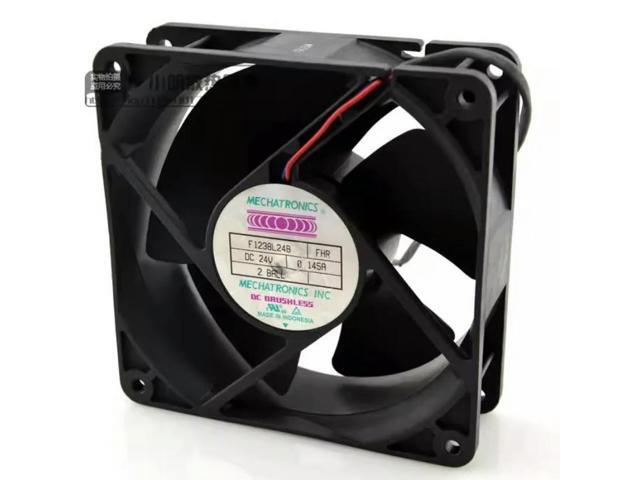 Cooler Fan for NONOI F1238L24B 24V 0.35A 12CM 12038 Dual Ball Inverter Fan 120*120*38MM