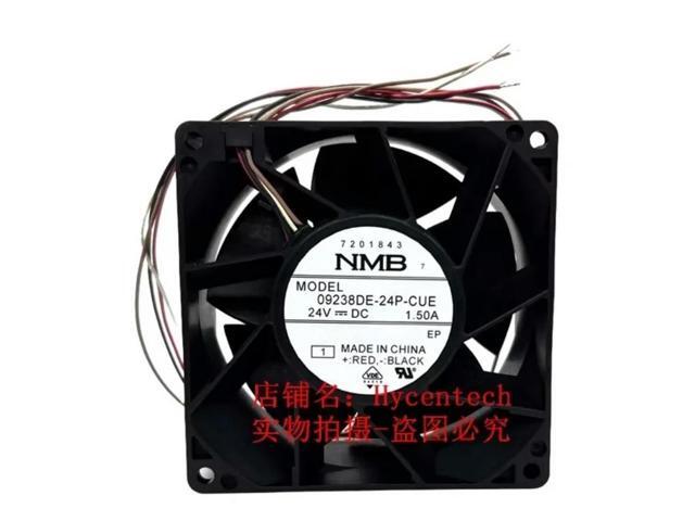 Cooler Fan for 09238DE-24P-CUE 24V 1.5A IP68 Waterproof Frequency Converter Fan 92 * 92 * 38MM
